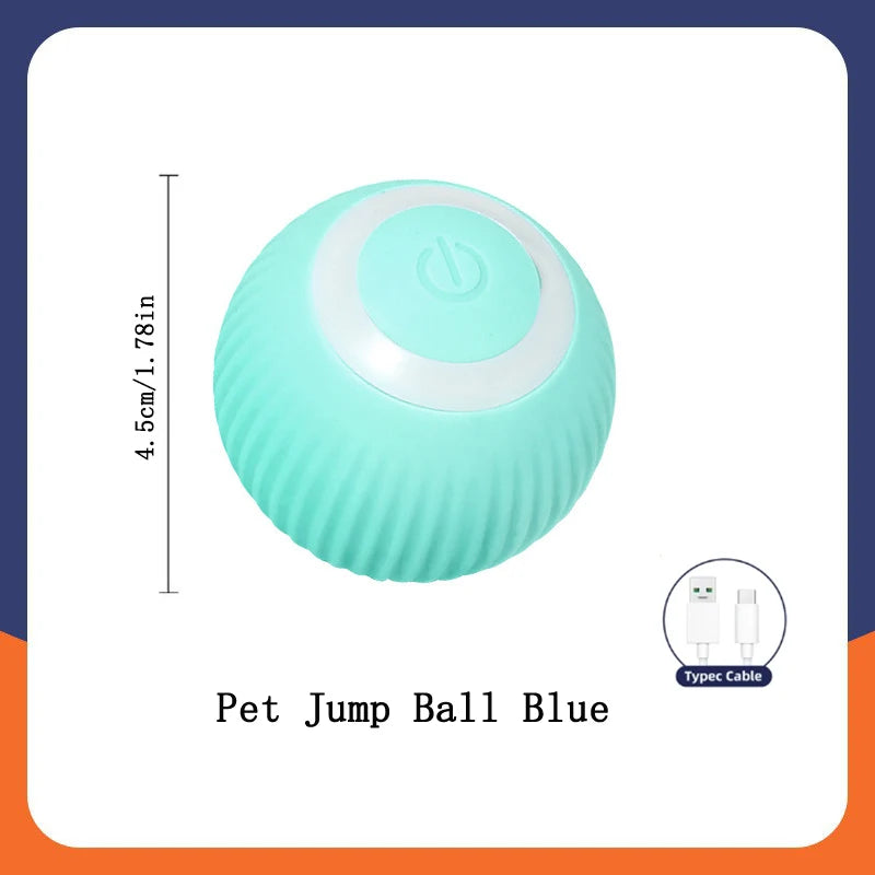 Smart Dog Toy Ball Electronic Interactive Pet Toy Moving Ball USB Automatic