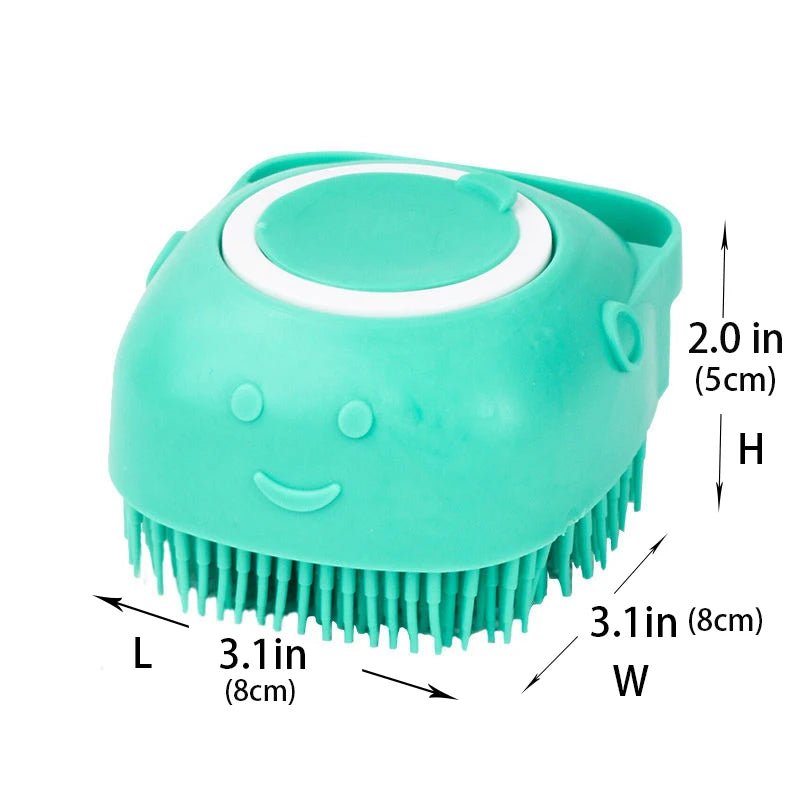 Bathroom Puppy Big Dog Cat Bath Massage Gloves Brush Soft Safety Silicone Pet Accessories for Dogs Cats Tools Mascotas Products - DOG'S UNCLE