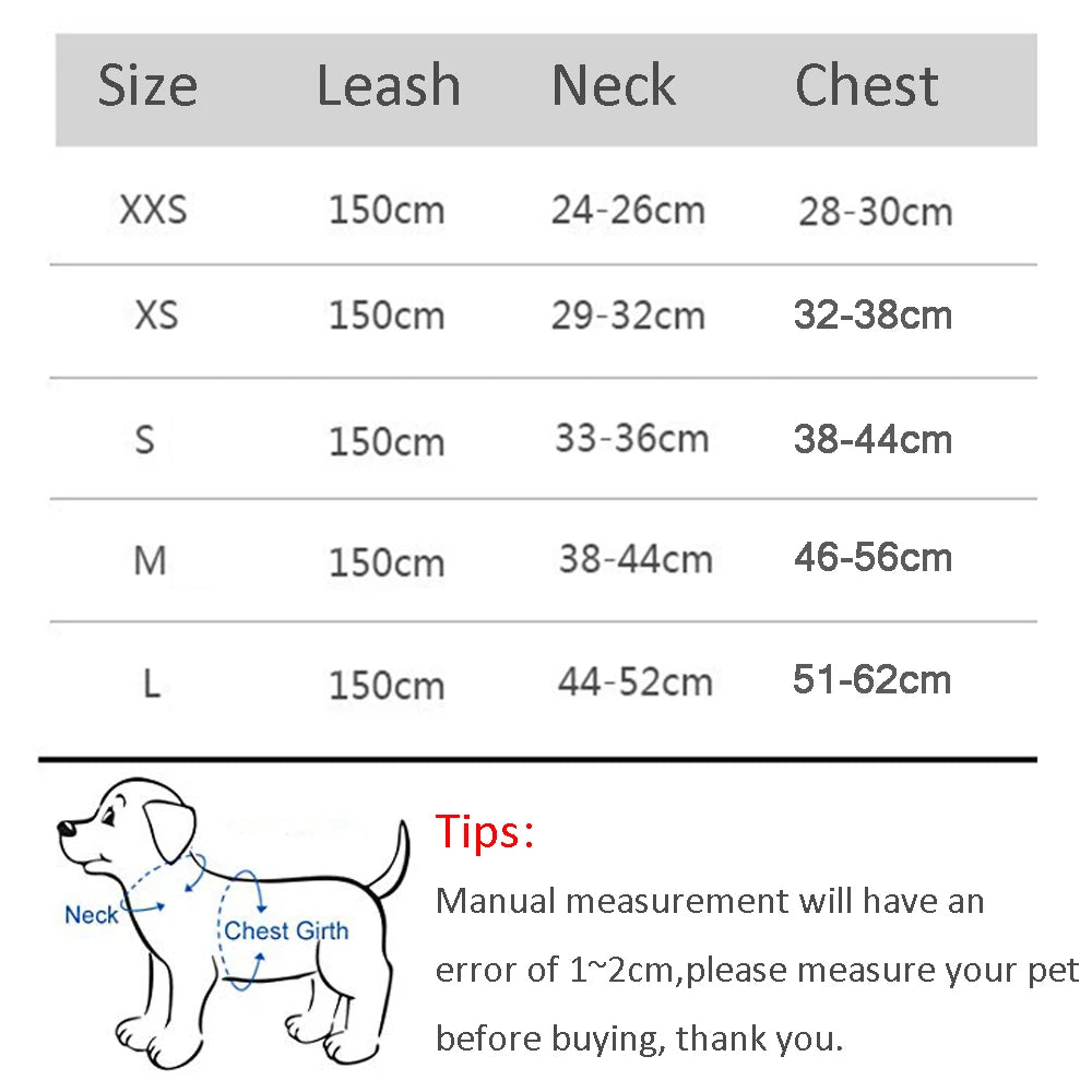 Dog Harness Leash Set for Small Dogs Adjustable Puppy Cat Harness Vest French Bulldog Chihuahua Pug Outdoor Walking Lead Leash - DOG'S UNCLE